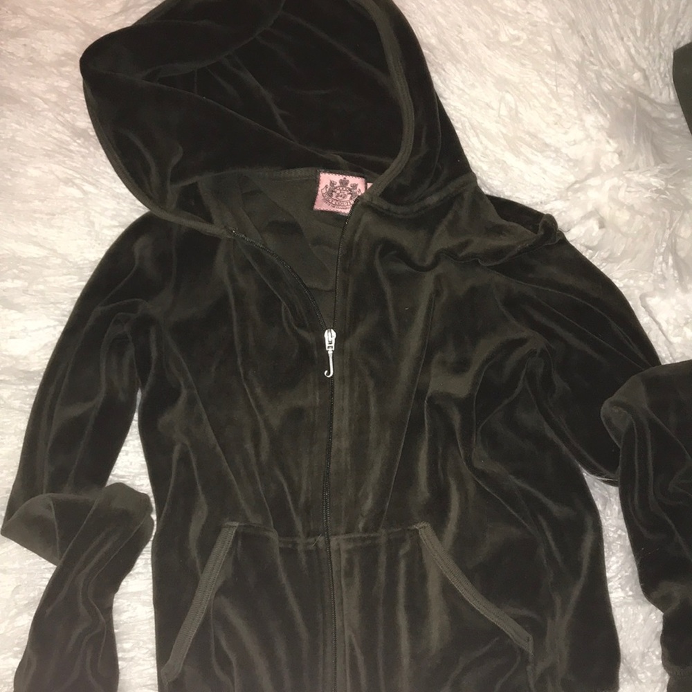 brown juicy couture jacket M
